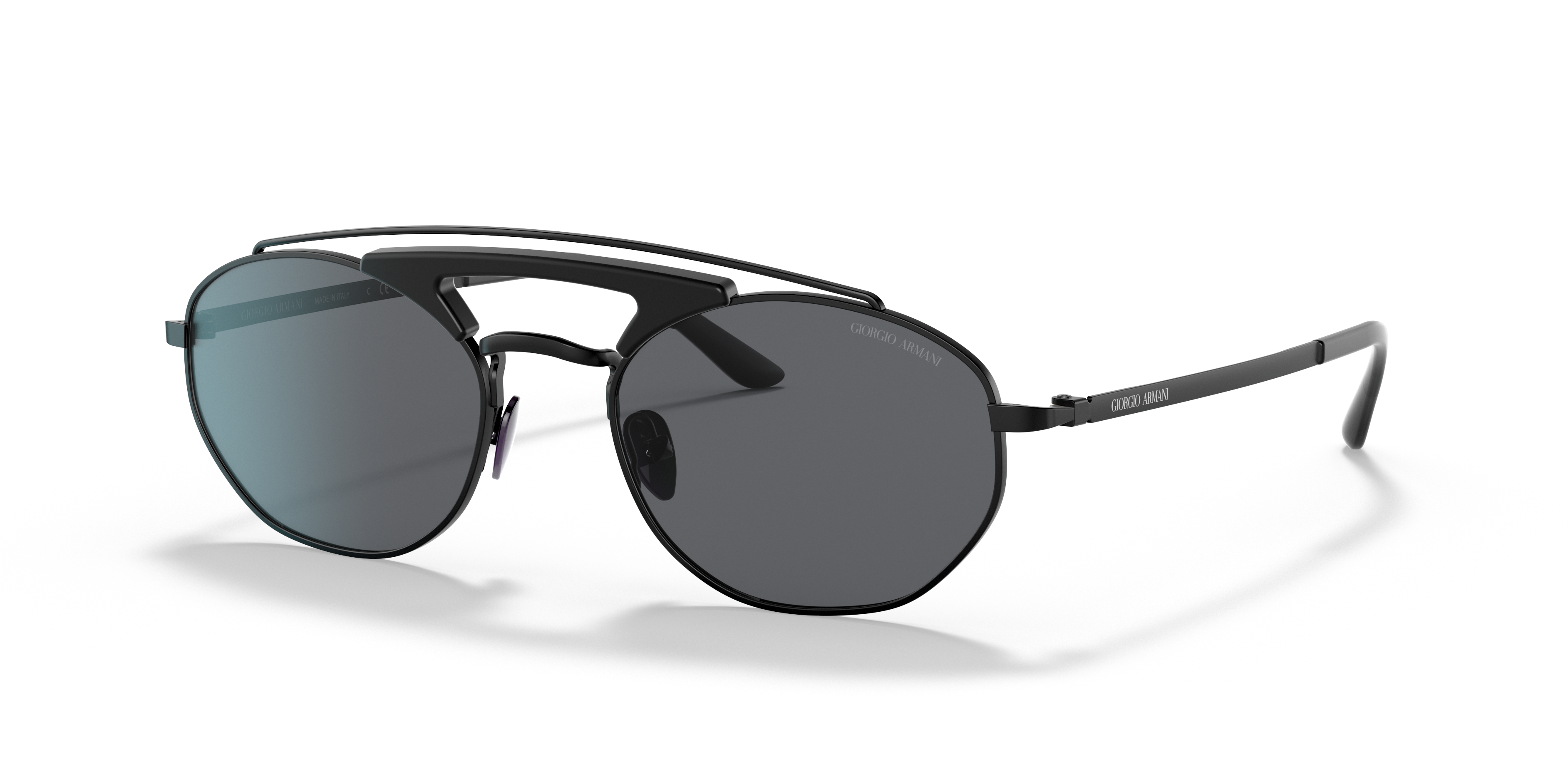 Giorgio Armani AR6116 L (53 - 20) with Grey lenses and Black frame