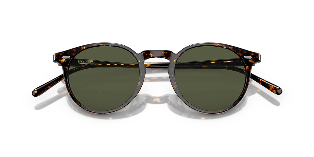 Oliver Peoples OV5529SU N.02 Sun XS (48 - 20) with Green lenses