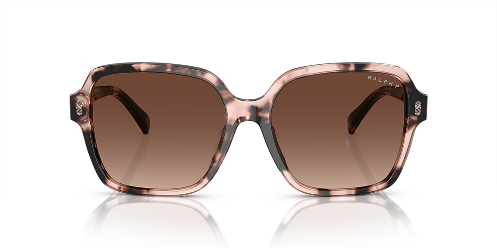NEW RALPH LAUREN women\'s ra5304u 6058/t5 sunglasses in tortoise Ralph Lauren Sunglasses RA5304U 6058/T5 Shiny Pink Havana w  main image 4