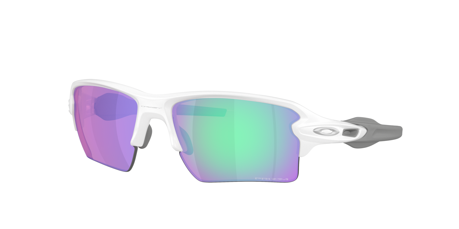 Oakley Man Sunglass OO9188 Flak® 2.0 XL On The Green Collection - Frame color: Matte White, Lens color: Prizm Golf