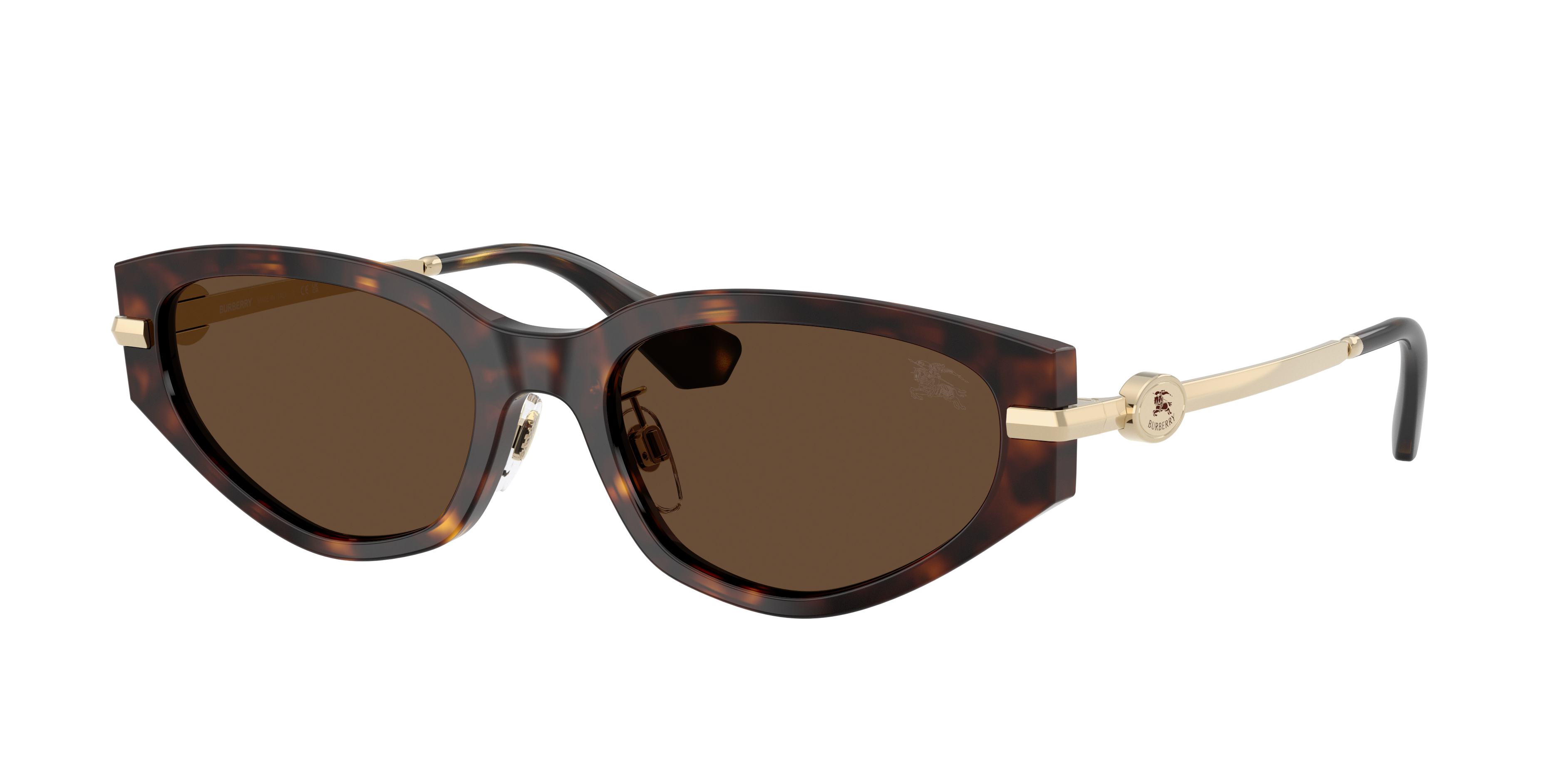 Burberry Woman Sunglass BE4493D -  Frame color: Dark Havana, Lens color: Dark Brown
