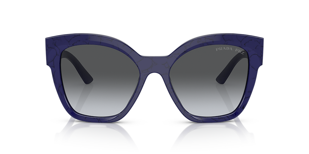 PRADA PR 17ZS Black - Women Luxury Sunglasses, Grey Gradient Lens