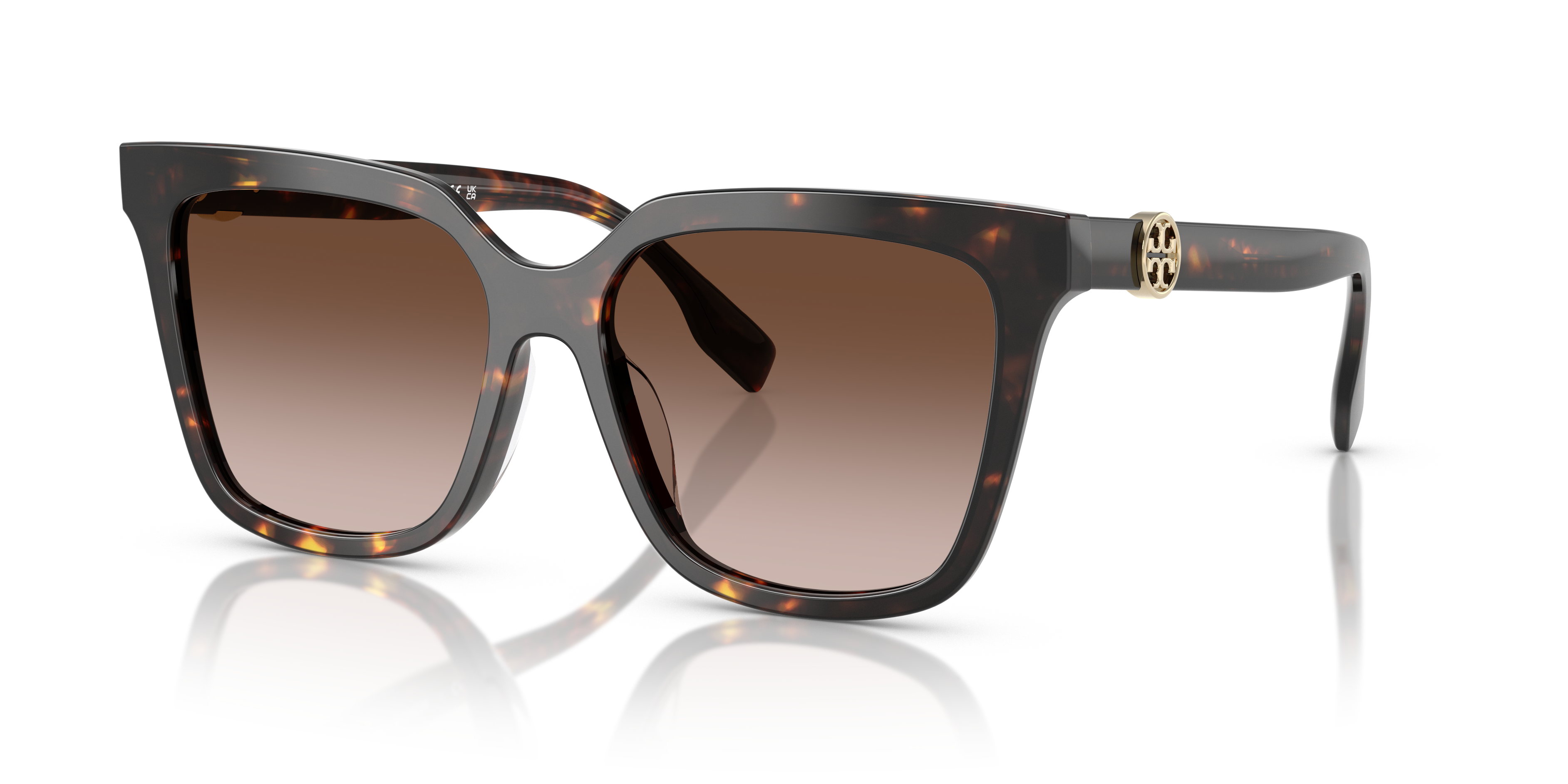 Tory Burch TY7212D L (56 - 16) with Brown lenses and