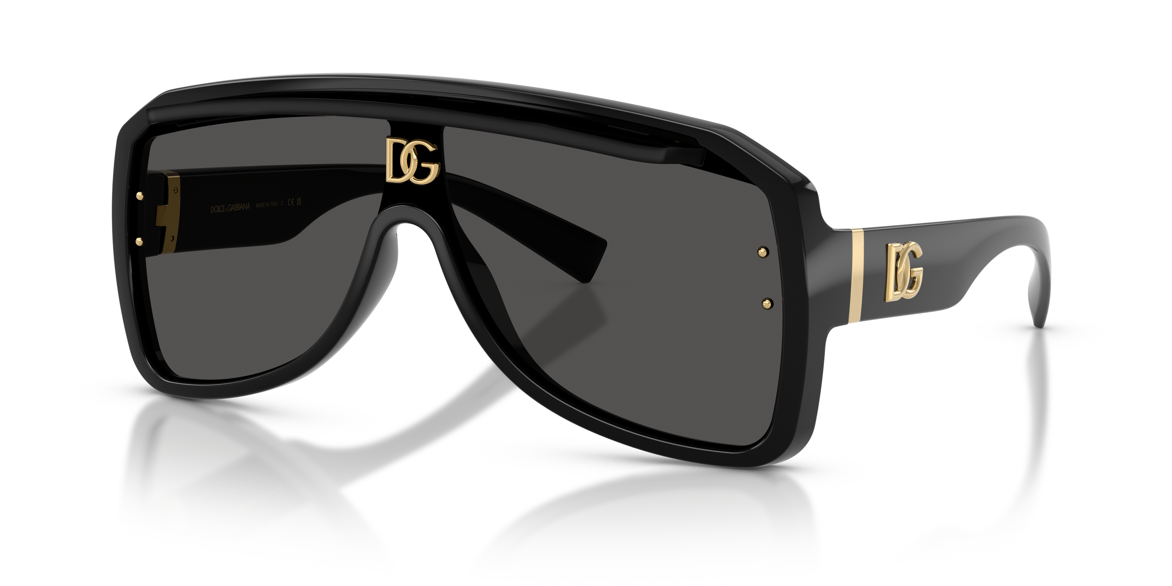Dolce&Gabbana DG6205 XXL (0 - 137) with Grey lenses and Black