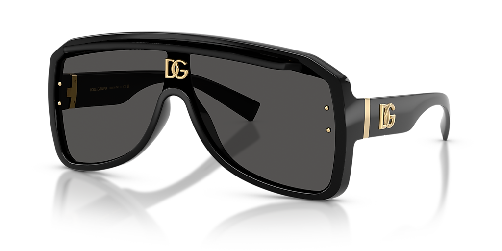 Dolce&Gabbana DG6205 XXL (0 - 137) with Grey lenses and Black