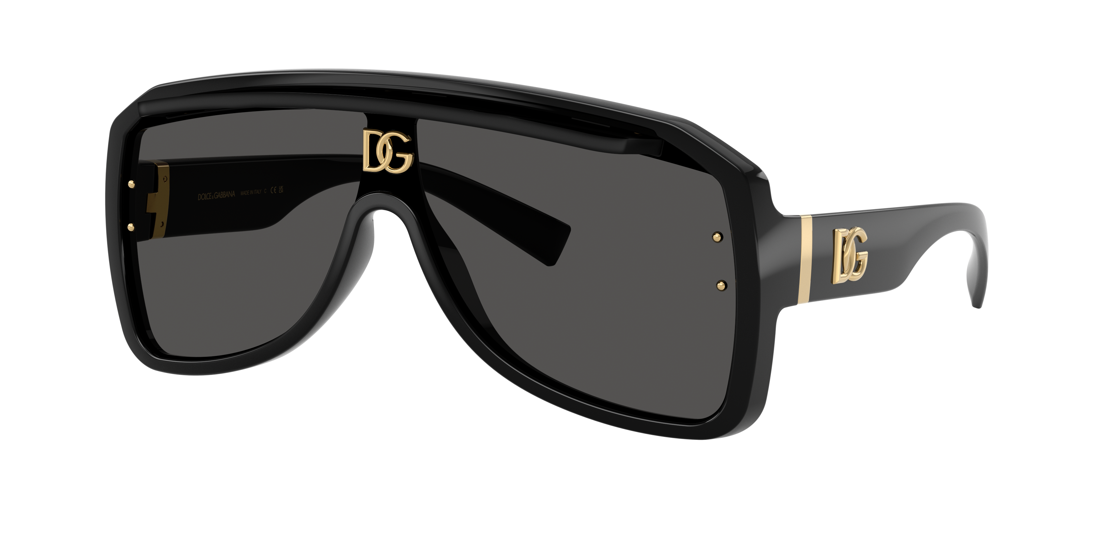 Dolce&Gabbana DG6205 XXL (0 - 137) with Grey lenses and Black Dolce&Gabbana DG6205 XXL (0 - 137) with Grey lenses and Black