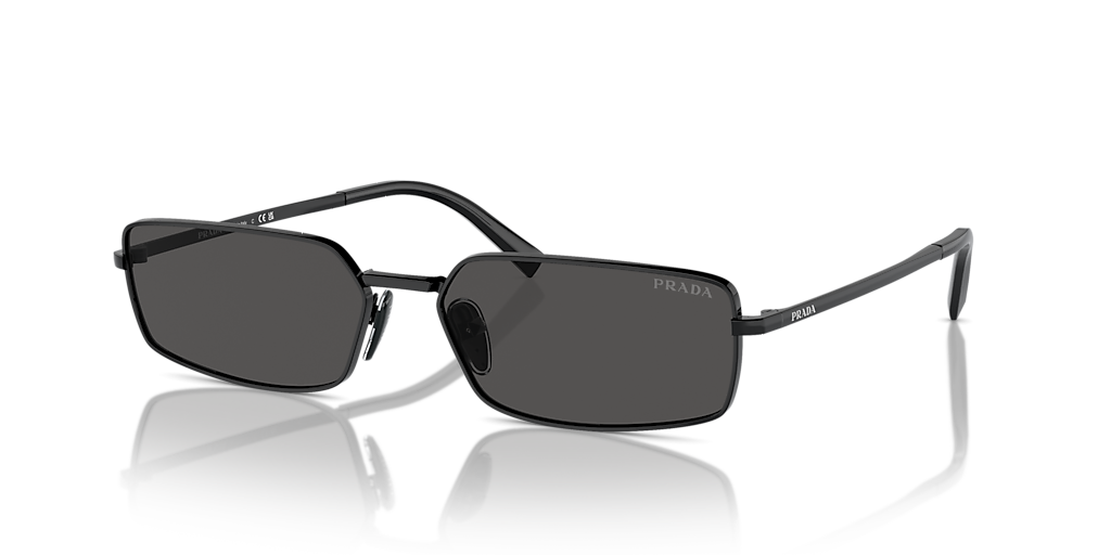 Prada PR A60S XL (59 - 16) with Grey lenses and Black frame