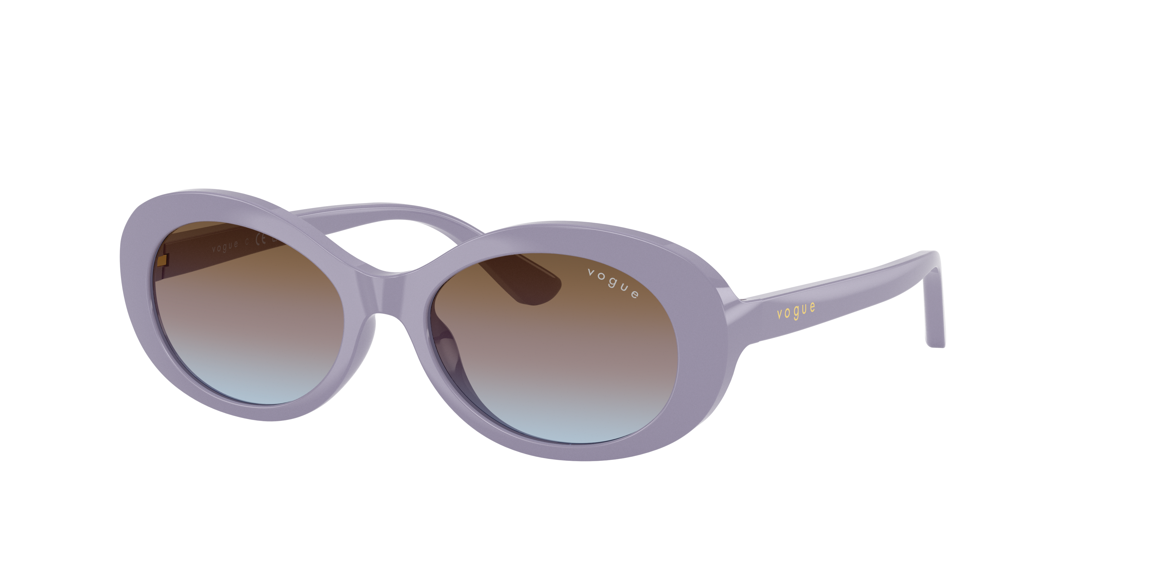 Vogue Eyewear Unisex Sunglass VJ2032 -  Frame color: Full Lilac, Lens color: Azure Gradient Pink Gradient Brown