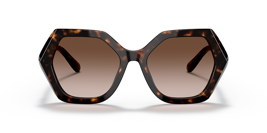 DOLCE&GABBANA DG4406 Havana - Women Luxury Sunglasses, Gradient Brown Lens