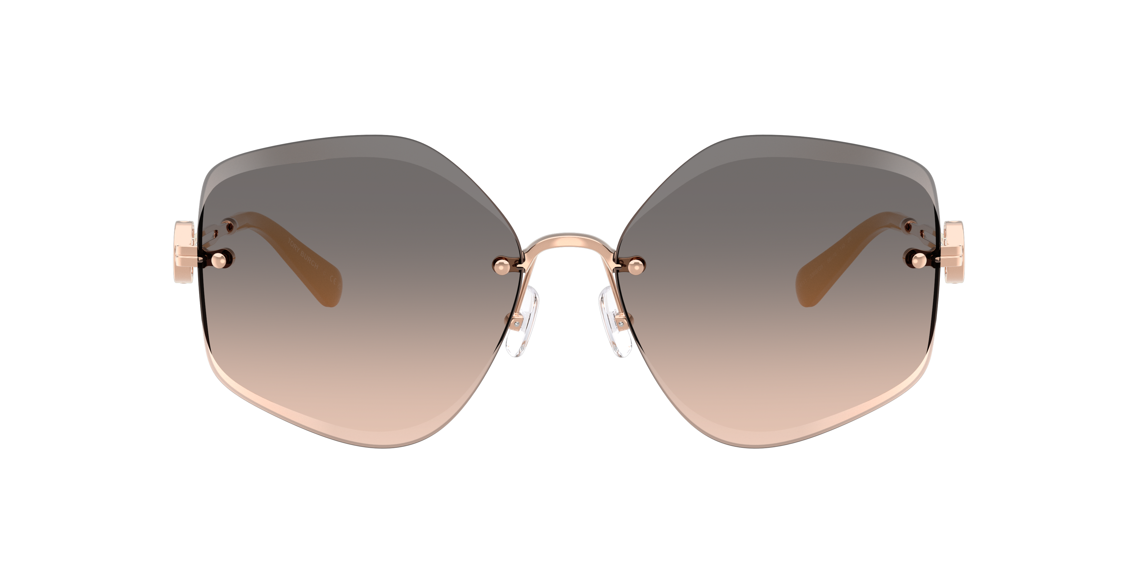 Tory Burch TY6111 L (58 - 16) with Brown lenses and Copper frame