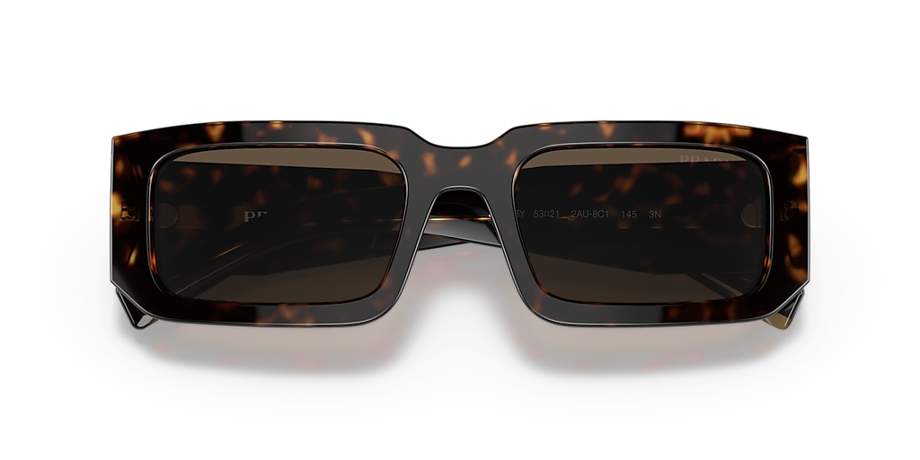 PRADA PR 06YS Tortoise - Men Luxury Sunglasses, Dark Brown Lens