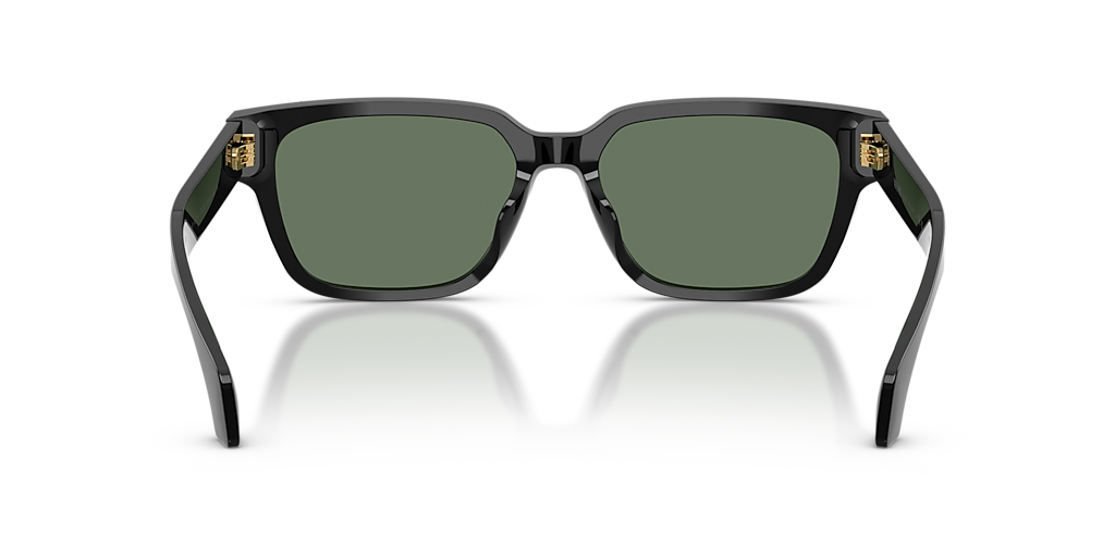 Versace VE4513D L (56 - 17) with Green lenses and Black frame