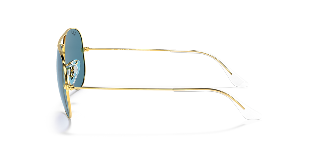 Ray-Ban Aviator Classic Polarized+ Lenses XL (58 - 14) with Blue