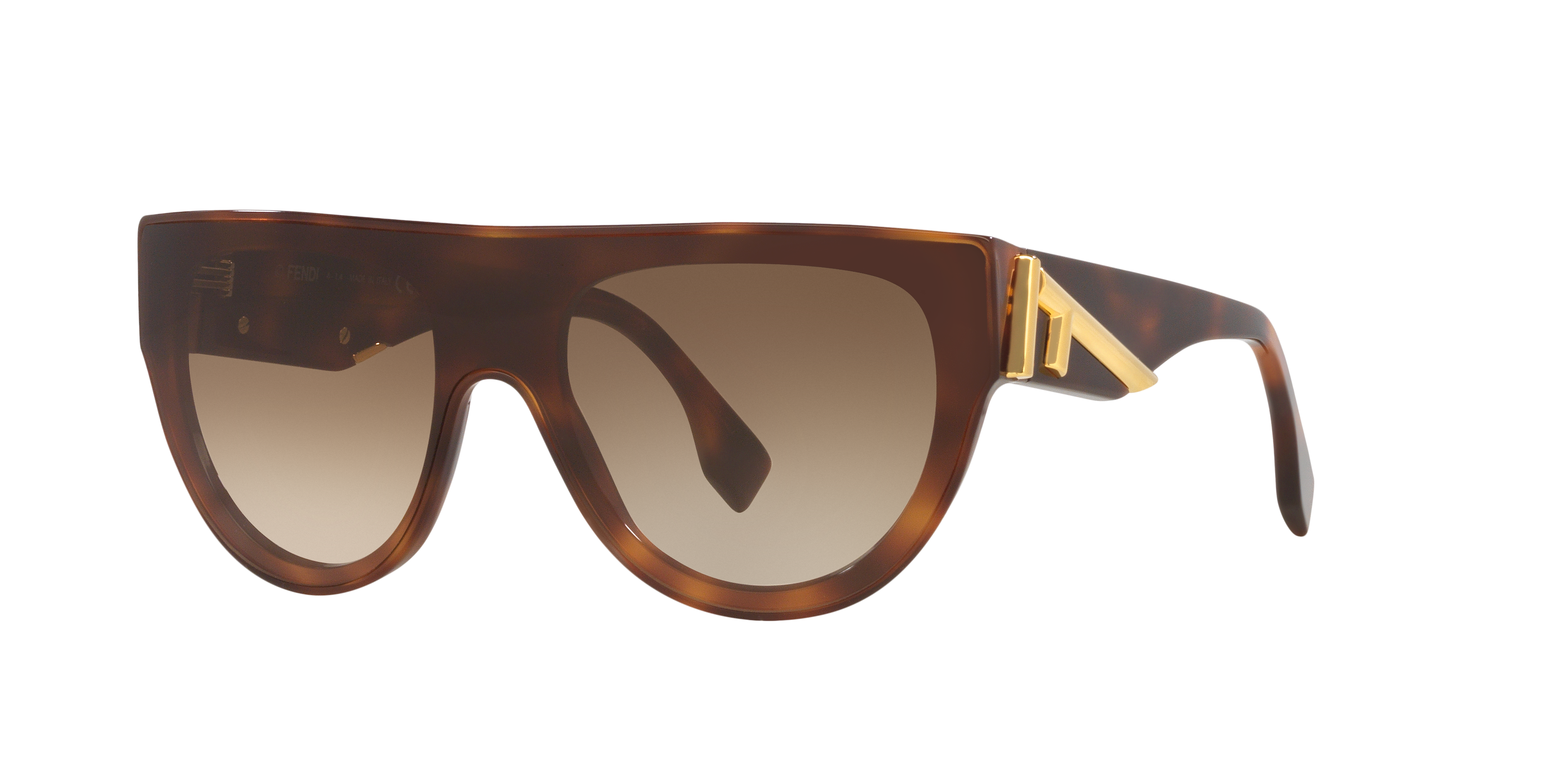 Fendi Fe40150I XXL (90 - 190) with Brown lenses and Tortoise