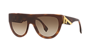 FENDI シルトフレムサンクラス FE40150I 01A Fendi Fe40150I XXL (90 - 190) with Grey lenses and Black