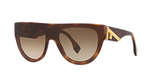 Fendi FE40098I XXS (63 - 15) with Blue lenses and Black