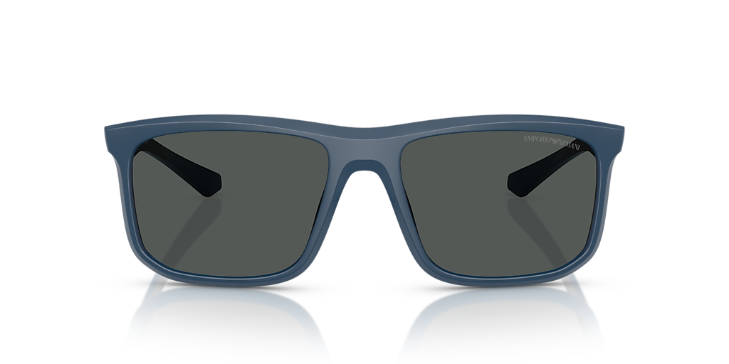 EMPORIO ARMANI EA4234U Matte Blue - Men Sunglasses, Dark Grey Lens