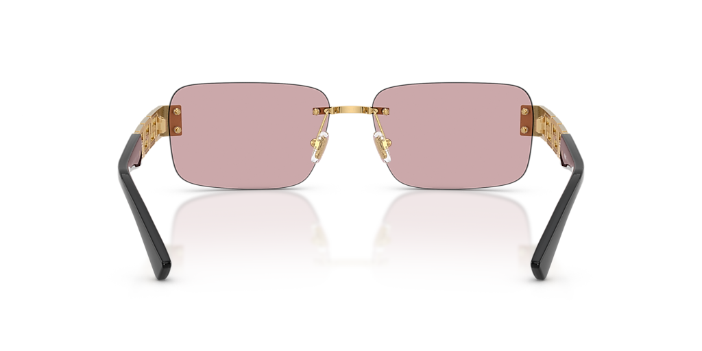Versace VE2298 L (58 - 15) with Pink lenses and Gold frame