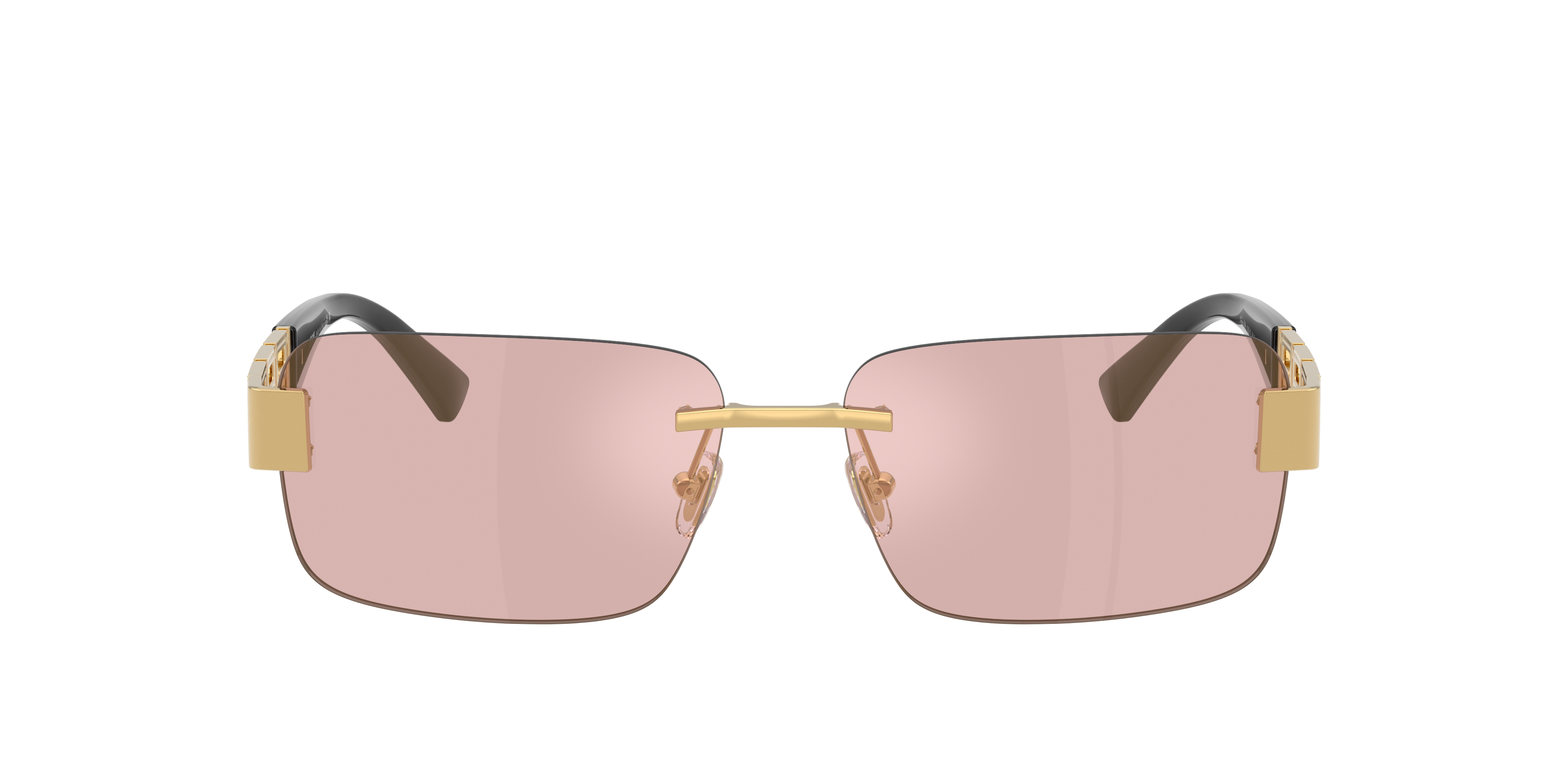 Versace VE2298 L (58 - 15) with Pink lenses and Gold frame