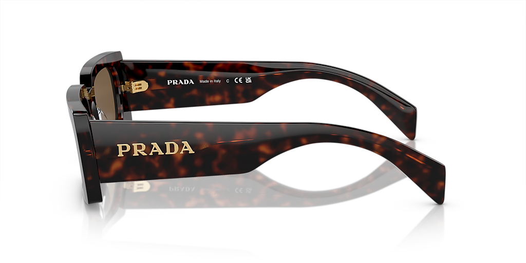 Prada PR A07SF S (54 - 18) with Brown lenses and Brown frame