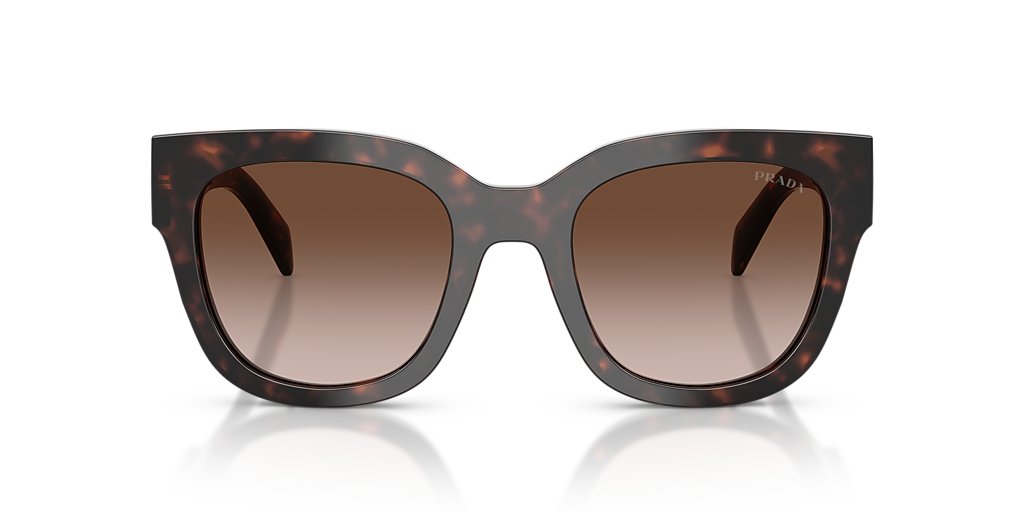 小物 PRADA l frame sunglasses brown Prada PR A17S L (54 - 19) with