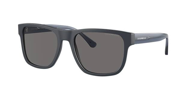 Emporio Armani EA4163 56 Dark Brown & Shiny Havana Sunglasses 