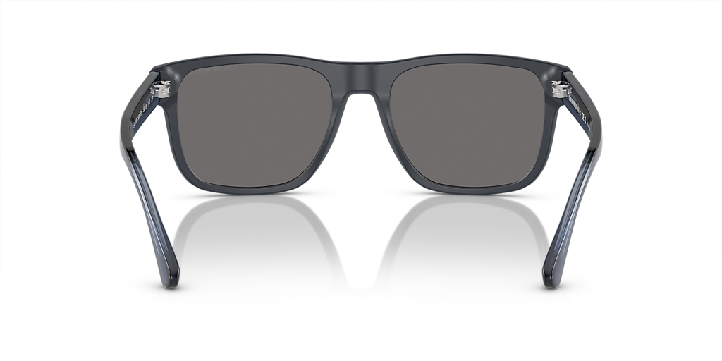 EMPORIO ARMANI EA4163 Matte Blue - Men Sunglasses, Dark Grey Polar Lens