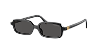 Miu Miu MU 11ZS S (51 - 16) with Grey lenses and Black frame
