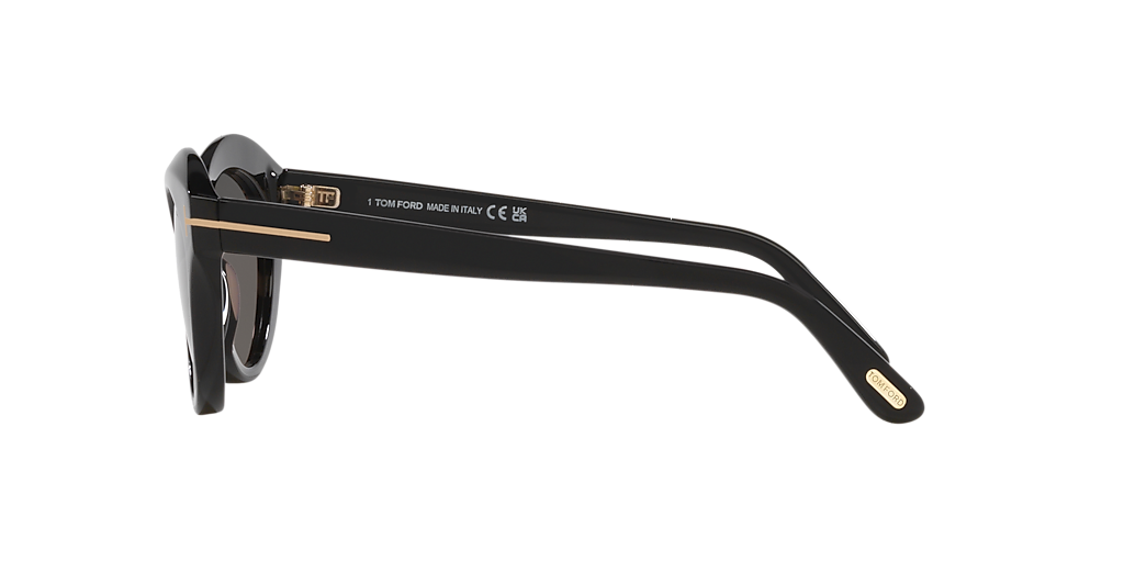 Tom Ford Toni XXL (55 - 16) with Grey lenses and Black frame