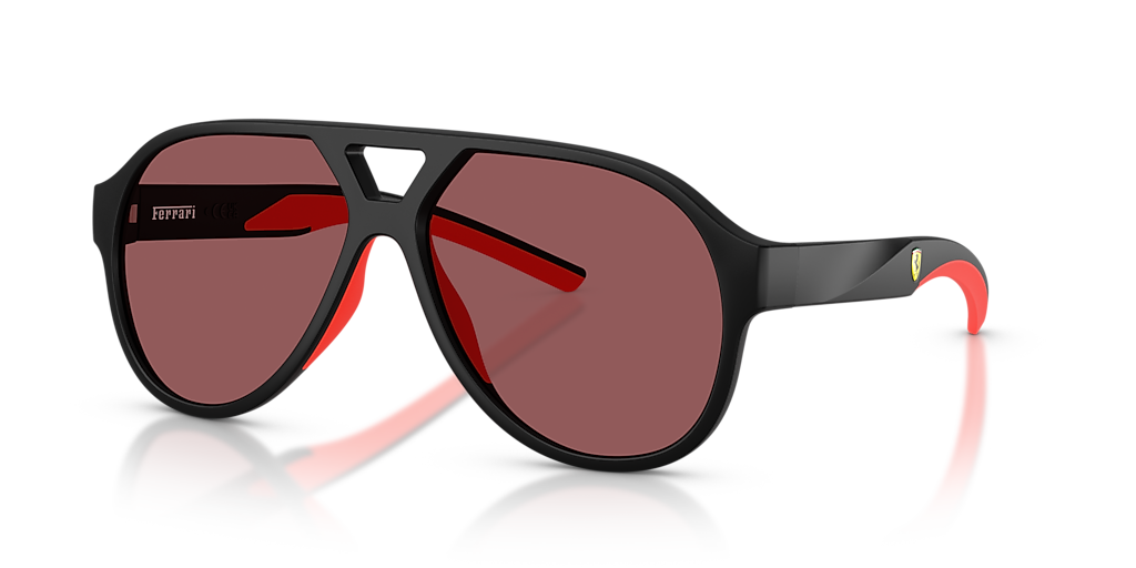 Scuderia Ferrari FZ6014U XL (58 - 14) with Red lenses and Black