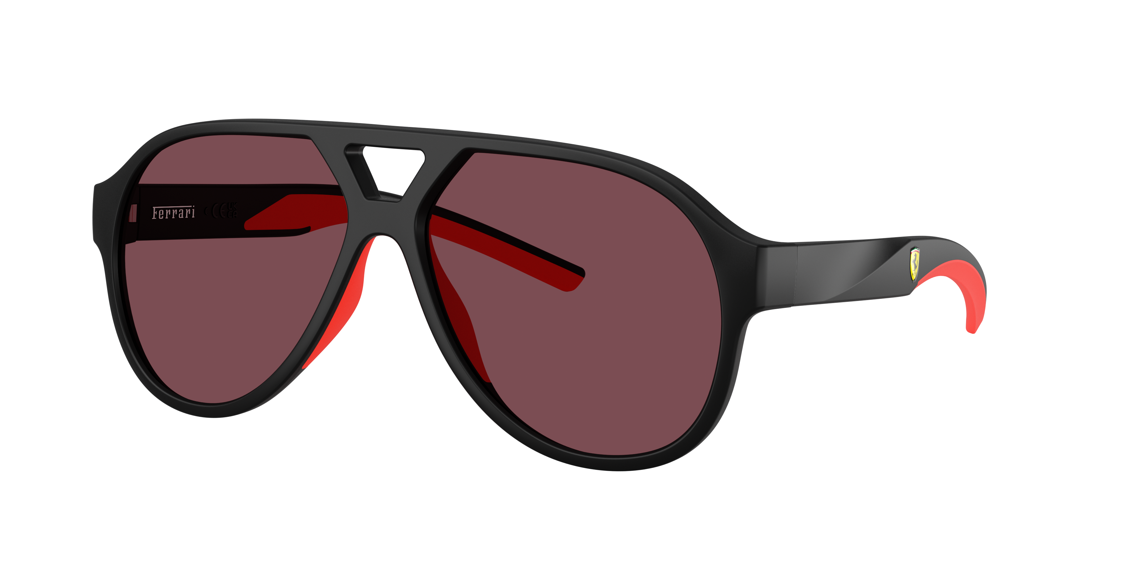 Scuderia Ferrari Unisex Sunglass Fz6014u In Red Ferrari Exclusive