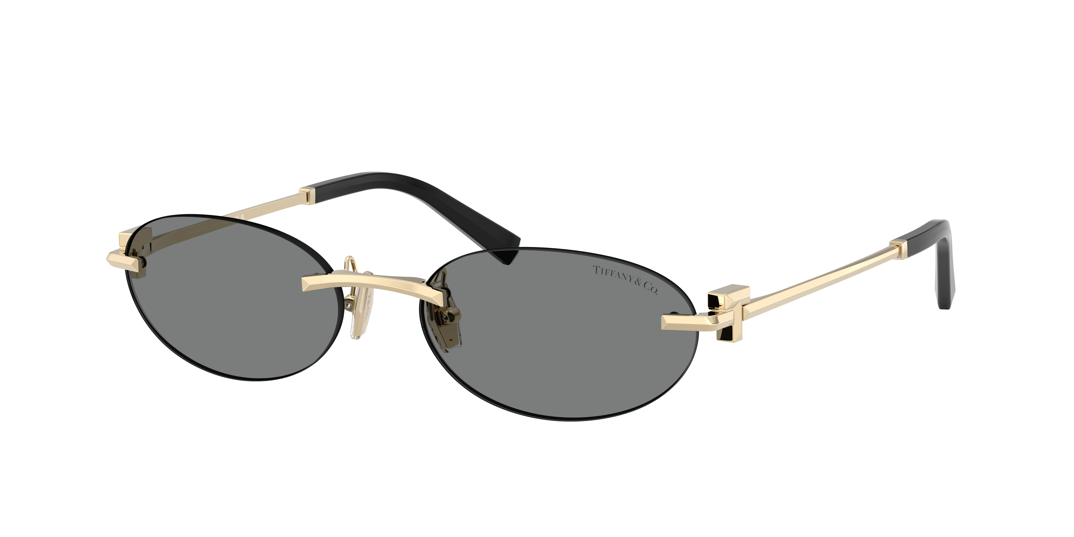Tiffany & Co. TF3119D L (56 - 18) with Grey lenses and Gold frame