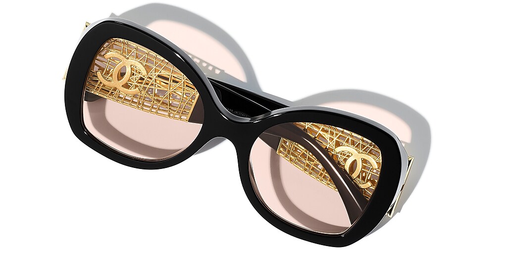 Chanel Butterfly Sunglasses CH5531A L (53 - 20) with Brown  display picture 1