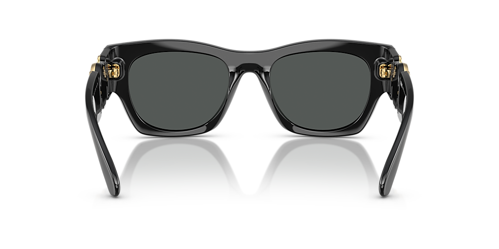 VERSACE VE4479U Black - Men Luxury Sunglasses, Dark Grey Lens