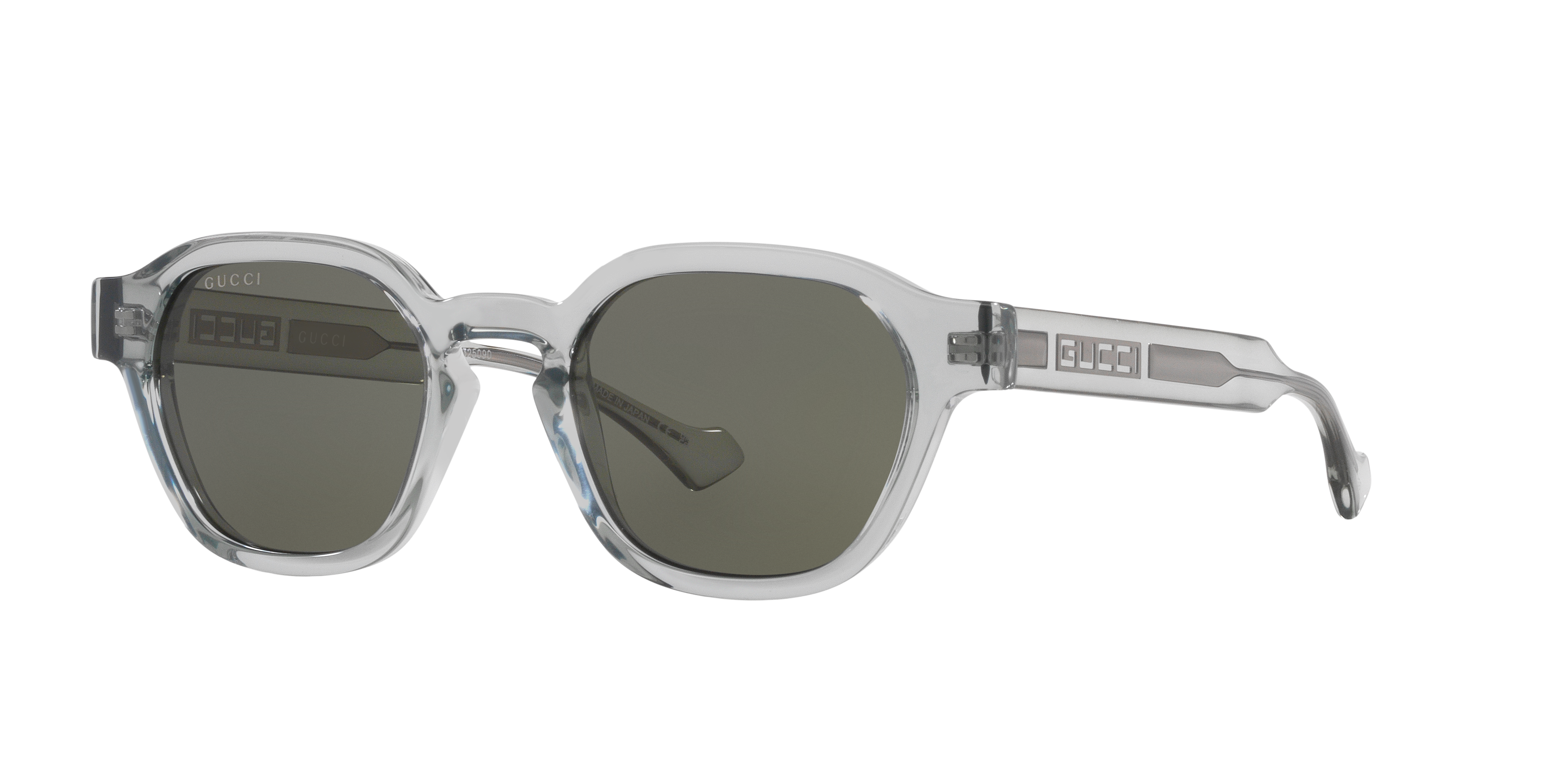 Gucci Man Sunglass GG1730S -  Frame color: Grey, Lens color: Grey