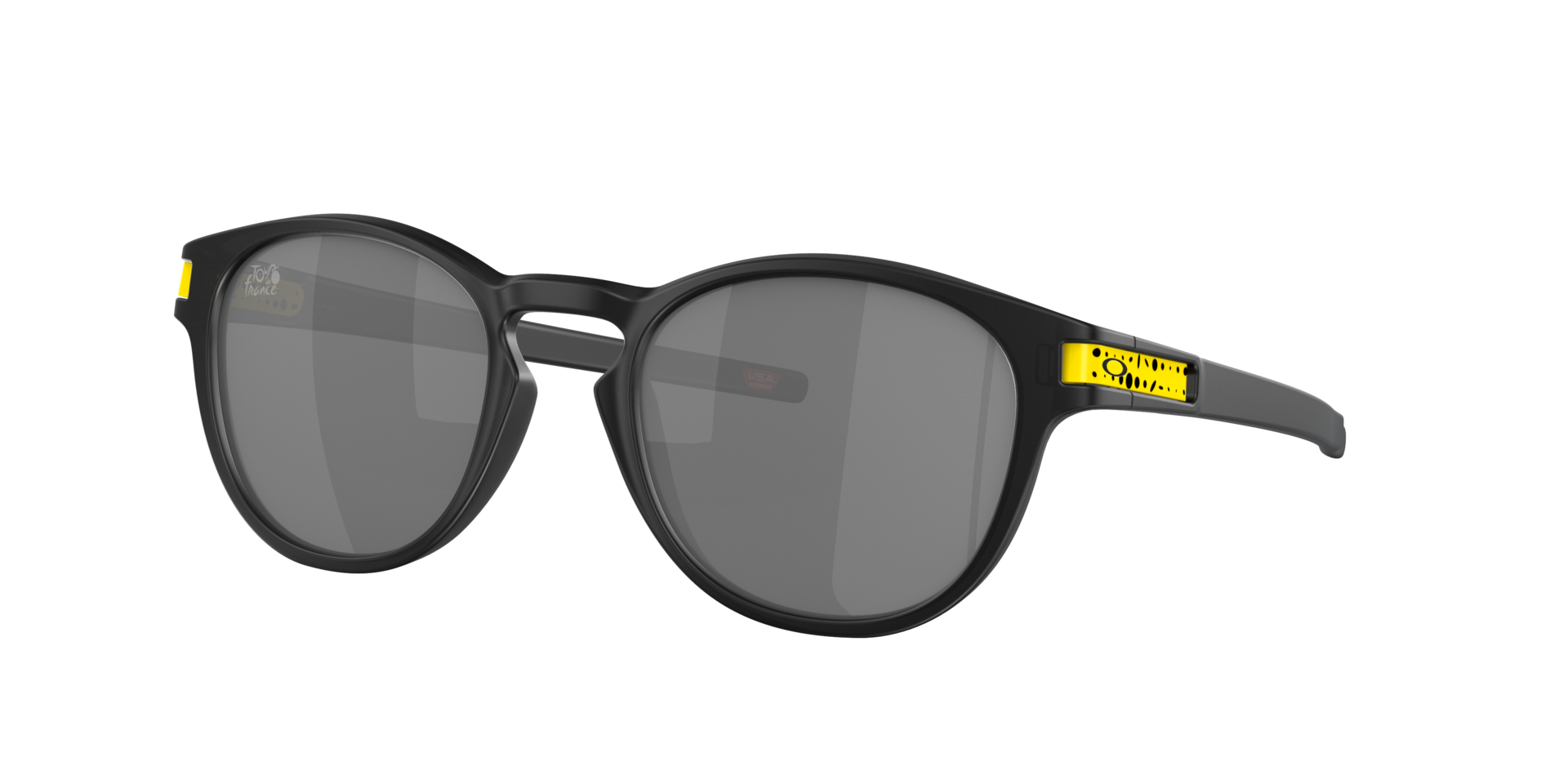 Oakley Man Sunglass OO9265 2024 Tour De France™ Latch™ -  Frame color: Matte Black Ink, Lens color: Prizm Black