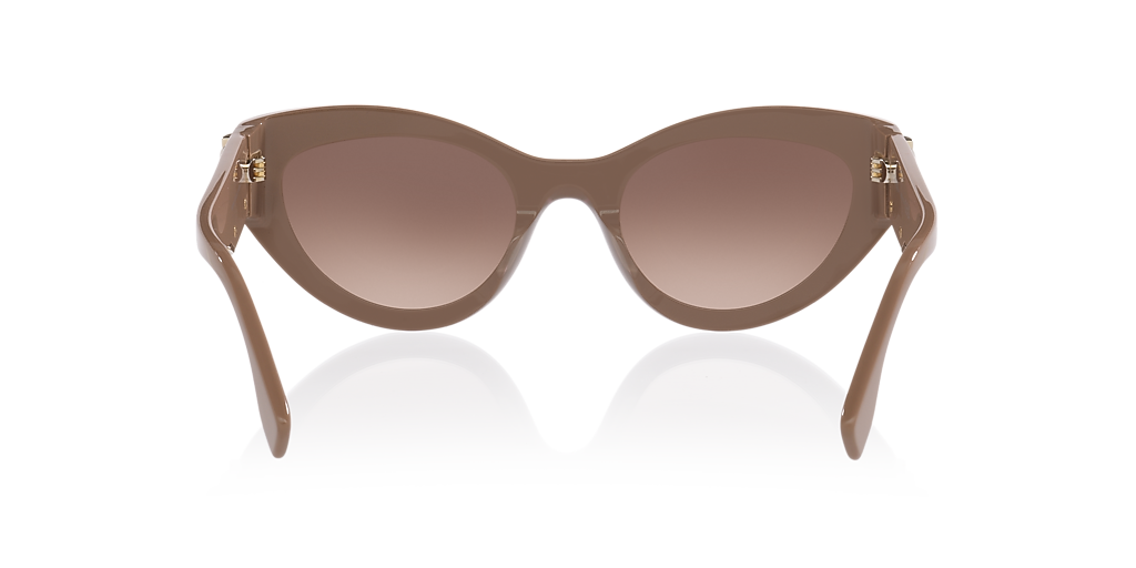 Fendi Oversized Taupe Frame Sunglasses with Brown Gradient Lenses Authentic Fendi Fendi First FE40194I XL (62 - 15) with Brown lenses  main image 3