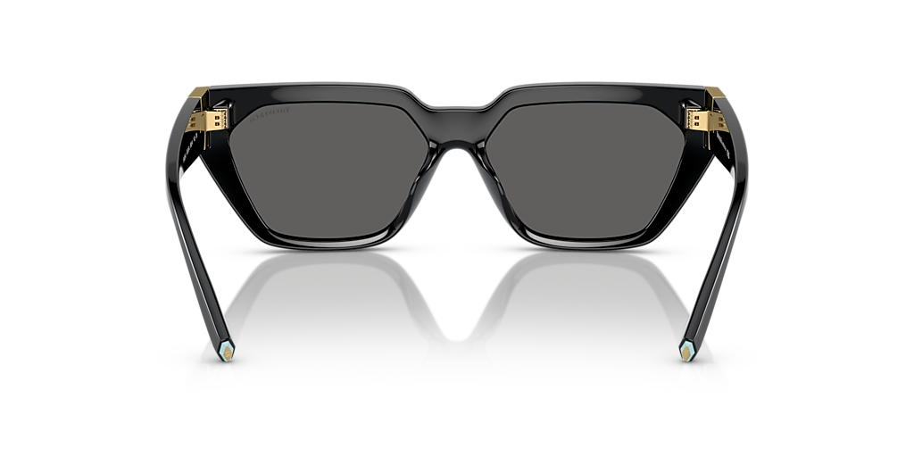 TIFFANY & CO. TF4205U Black - Women Luxury Sunglasses, Dark Grey Lens