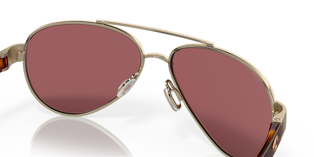 COSTA 6S4006 Loreto Brushed Gold - Women Sunglasses, Gold Mirror Lens