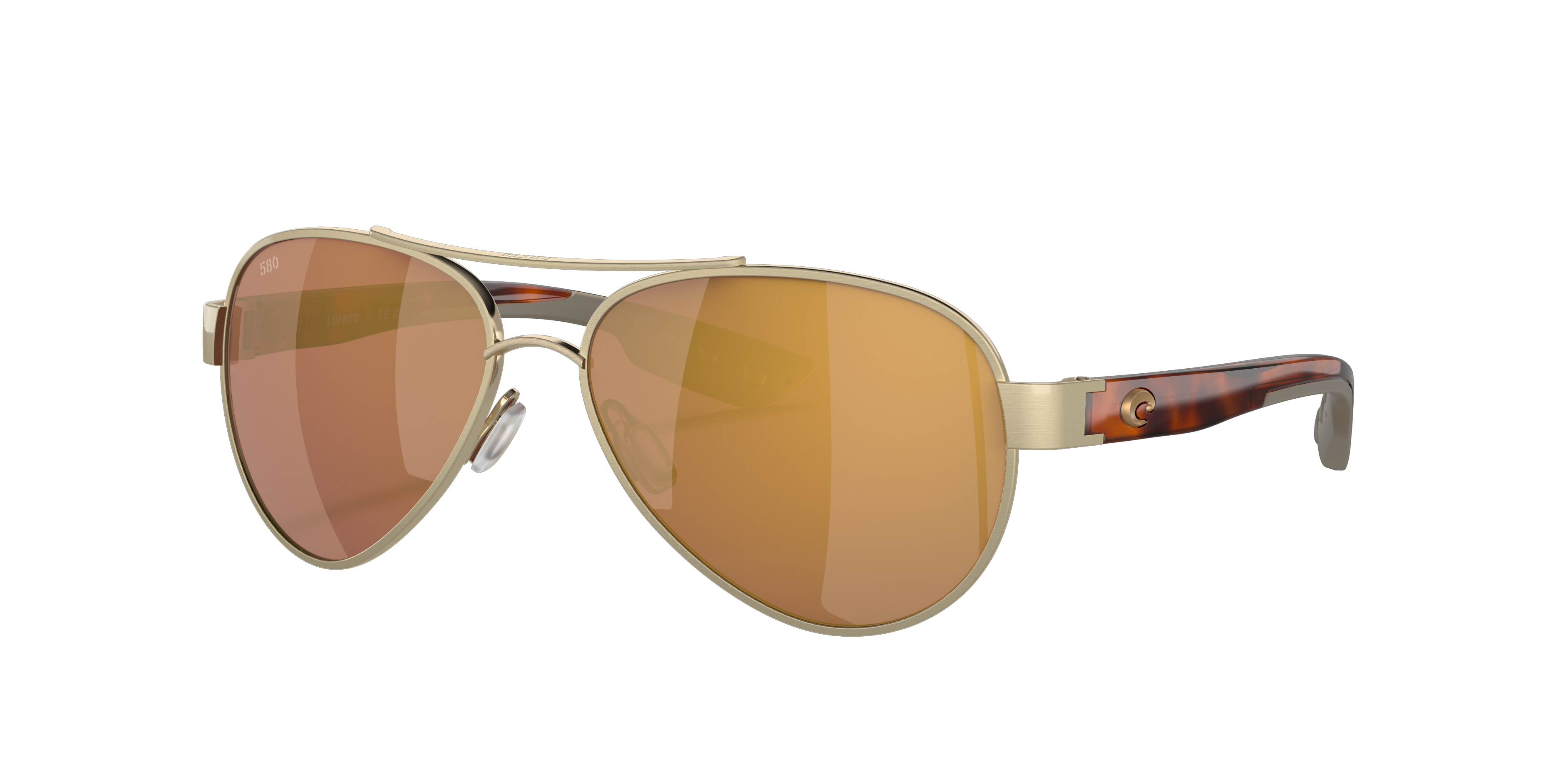 Costa 6S4006 Loreto M (56 - 14) with Gold lenses and Gold frame