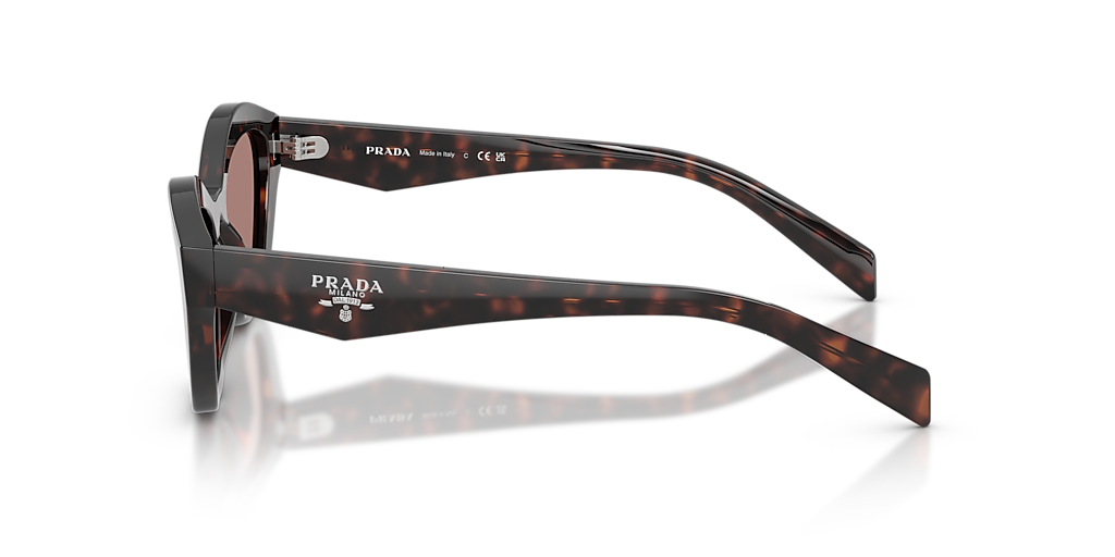 Prada PR A02S S (52 - 19) with Brown lenses and Tortoise frame