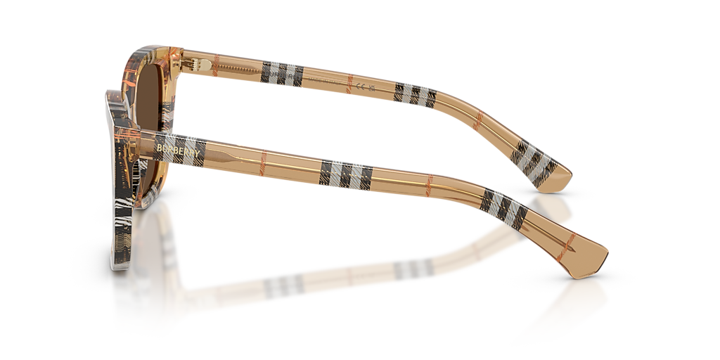 Burberry BE4487 M (52 - 19) with Brown lenses and Brown frame