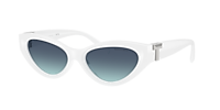【Tiffany & Co】 ☆サングラス TF4225U☆ Tiffany & Co. TF4225U XL (54 - 17) with Blue lenses and