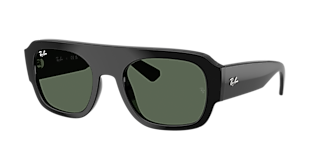 クラブマスター♡ Ray-Ban Clubmaster Classic L (51 - 21) com Lentes Verde e Armação