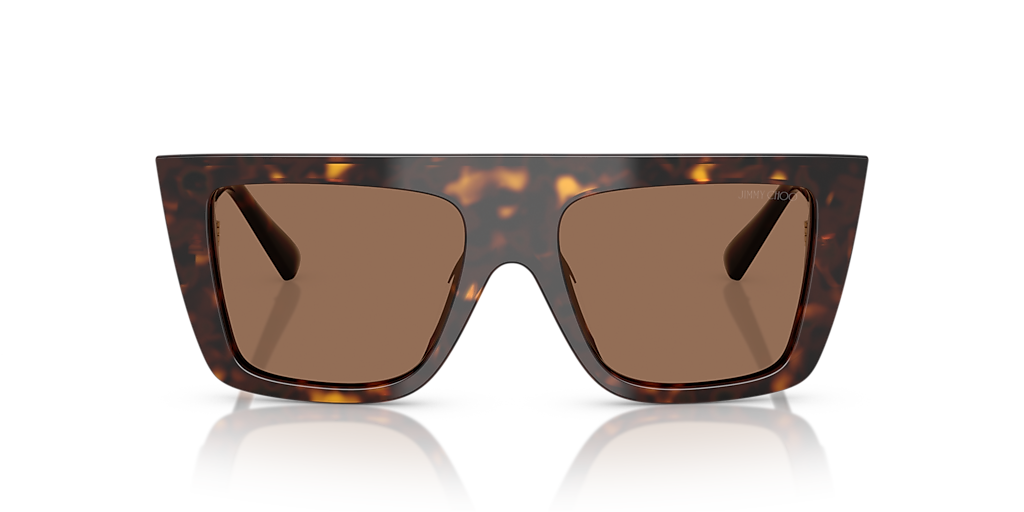 Jimmy Choo JC5026U XXS (52 - 17) with Brown lenses and Tortoise