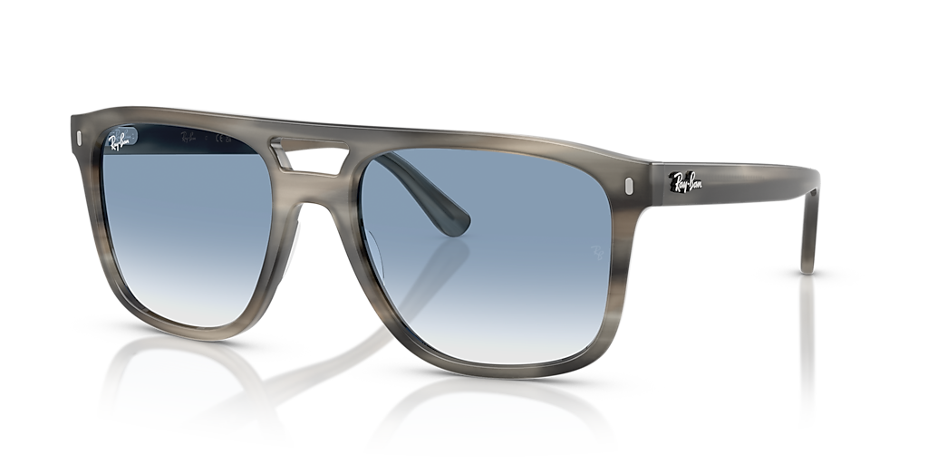 Ray-Ban RB2213 L (55 20) with Blue lenses and Tortoise frame