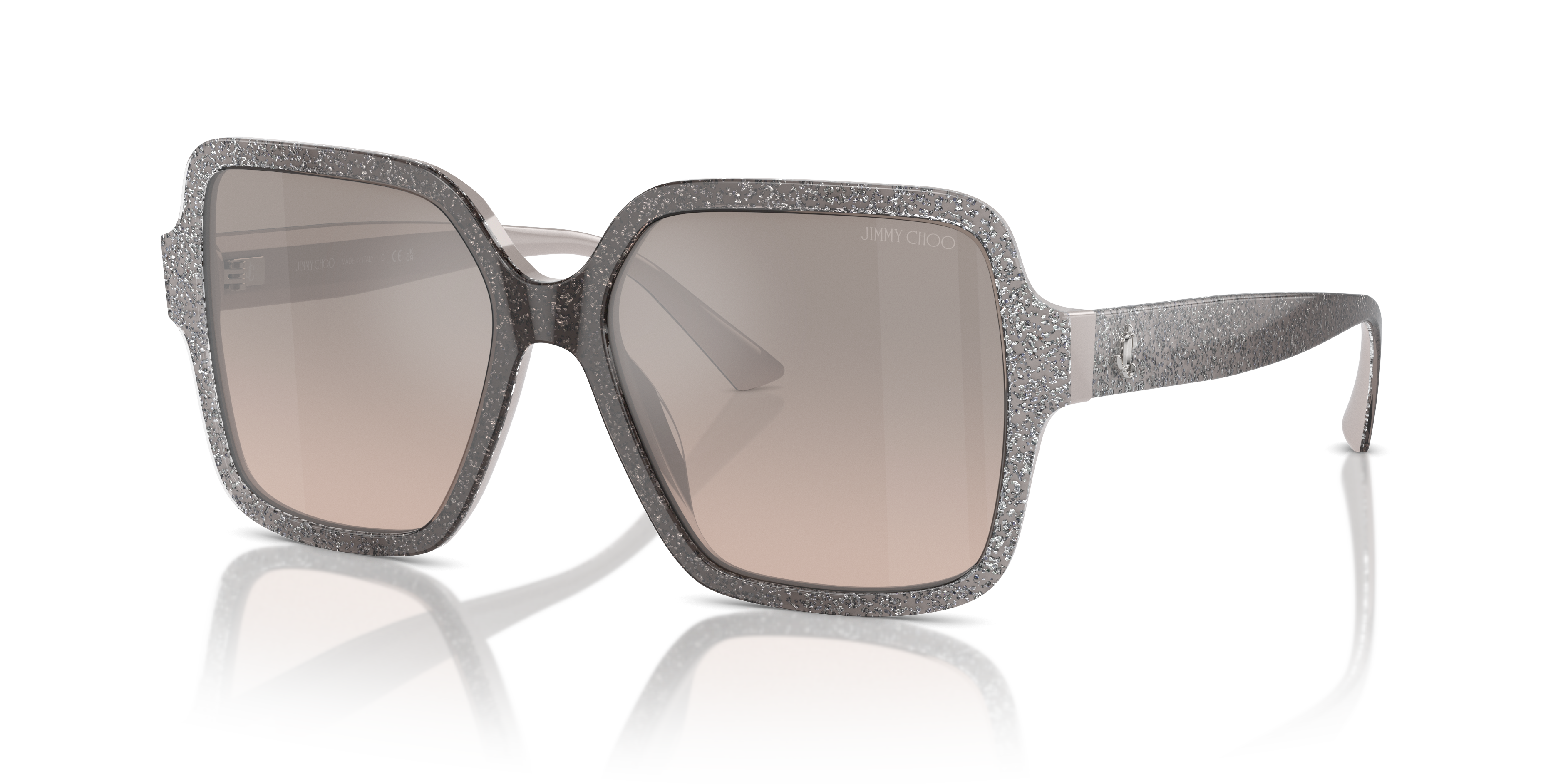 Jimmy Choo JC5005 M (55 - 16) with Brown lenses and Grey
