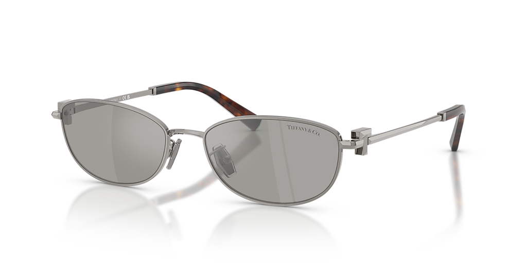 Tiffany & Co. TF3115 L (56 - 17) with Silver lenses and Grey frame