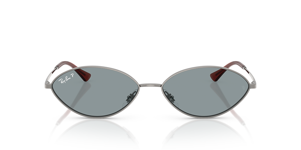 RAY-BAN RB3757 Kai Bio-Based Gunmetal - Unisex Sunglasses, Azure Lens