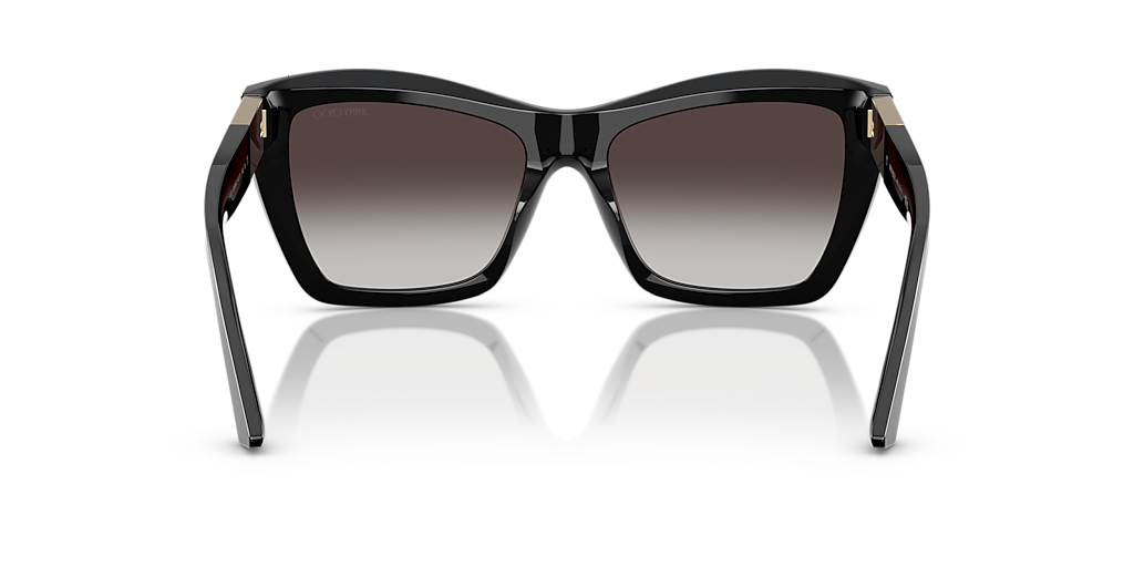 JIMMY CHOO シオメトリックフレムサンクラス JC5013U 50221A Jimmy Choo JC5031 L (54 - 17) with Grey lenses and Black